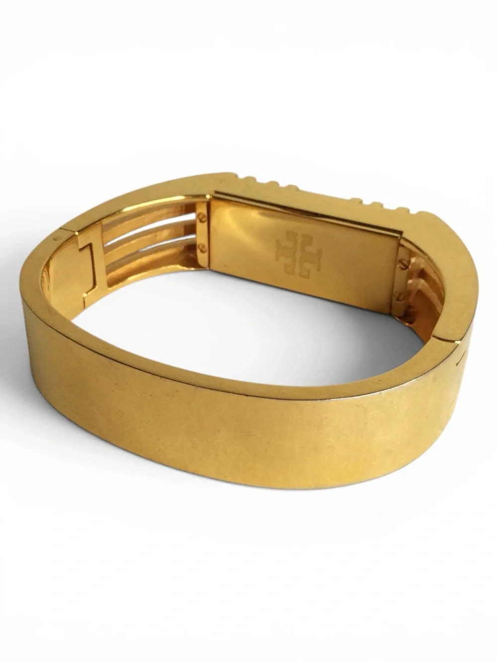 TORY BURCH x FITBIT Gold‑Tone Hinged Bracelet – EUC - Picture 9 of 12